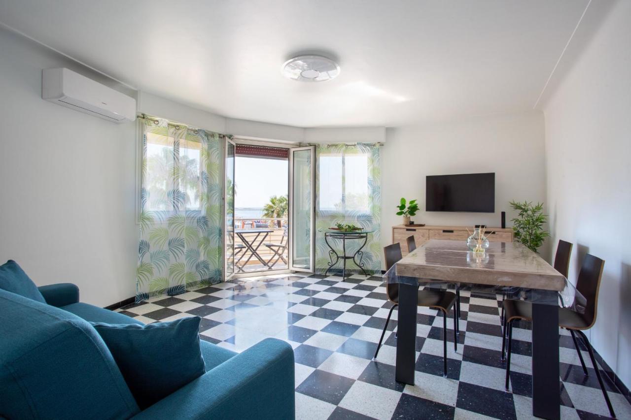 Apartment T2 Air-Conditioned Sea View Saint-Laurent-du-Var Εξωτερικό φωτογραφία