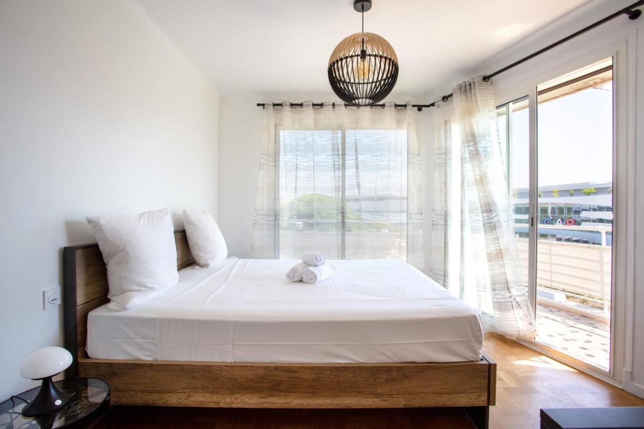 Apartment T2 Air-Conditioned Sea View Saint-Laurent-du-Var Εξωτερικό φωτογραφία
